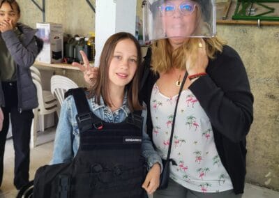 Rencontre avec la gendarmerie 2024 CMJ Saint Félix