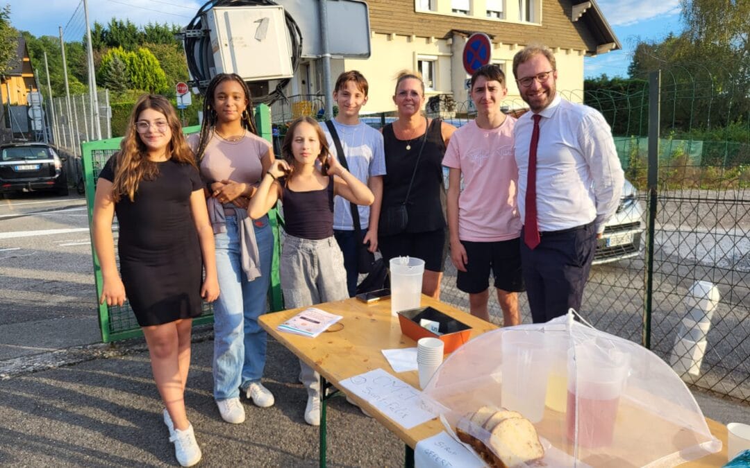 Vente de gâteaux forum des associations septembre 2024