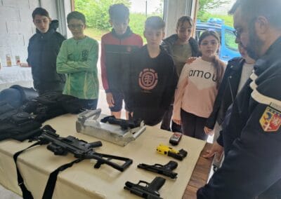 rencontre avec la gendarmerie - CMJ