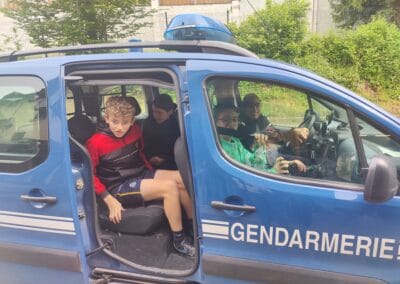 Rencontre avec la gendarmerie 2024 CMJ Saint Félix