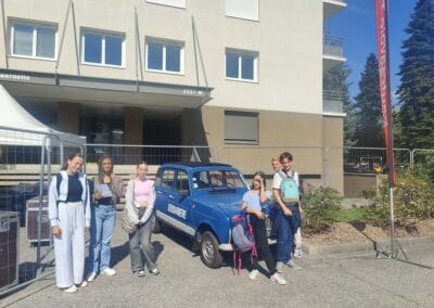 Rencontre avec la gendarmerie 2024 CMJ Saint Félix