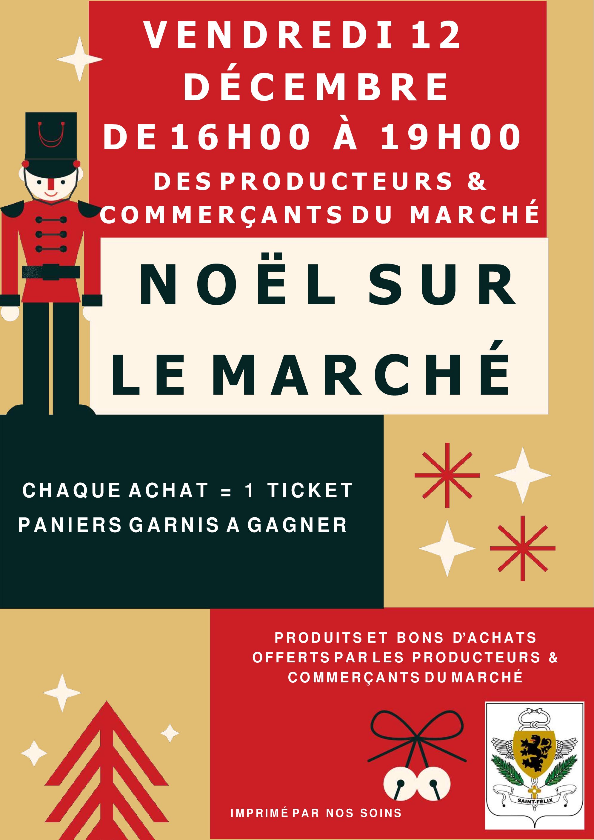 Noël sur le marché