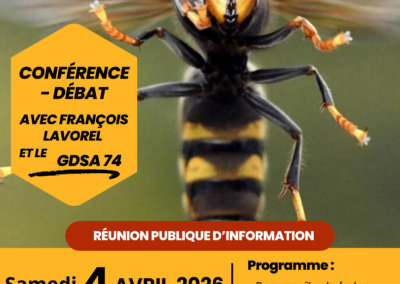 Conférence sur la lutte contre les frelons asiatiques